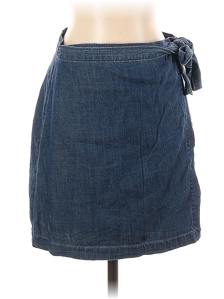 Abercrombie & Fitch Blue Casual Skirt Size XS 72 off ThredUp