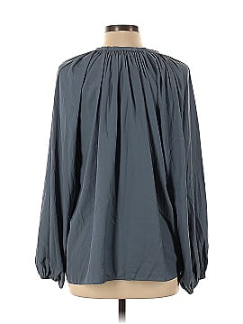 Joan Vass Long Sleeve Blouse (view 2)