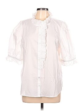 J.Crew Collection 3/4 Sleeve Button-Down Shirt (view 1)
