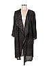 Divided by H&M 100% Polyester Black Kimono Size 6 - photo 1