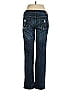 Express Jeans Tortoise Hearts Stars Graphic Blue Jeans Size 6 - photo 2