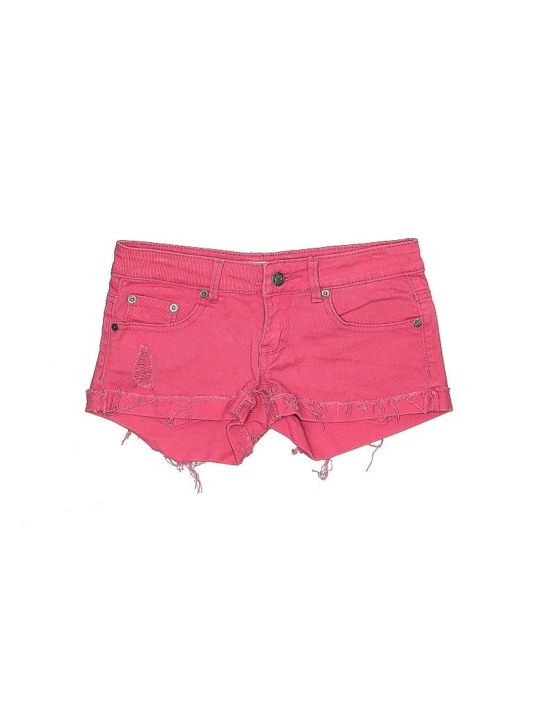 Wet Seal Solid Pink Shorts Size 0 - photo 1