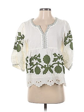 Rose and Rose Short Sleeve Blouse (view 1)