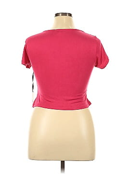 Faded Rose Short Sleeve Top (view 2)