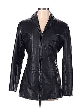 Nicole Miller New York Leather Jacket (view 1)
