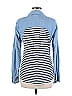 Splendid 100% Lyocell Blue Long Sleeve Button-Down Shirt Size M - photo 2