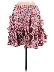 Garnet Hill Silk Skirt