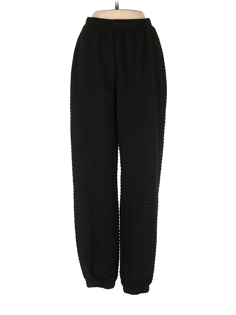 Pre-owned Shein Casual Pants In Black