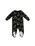 Carter's 100% Polyester Jacquard Snake Print Graphic Black Long Sleeve Outfit Size 12 mo - photo 1