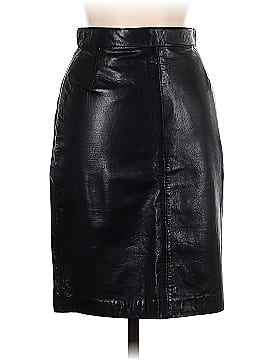 Andrew Marc Leather Skirt (view 2)