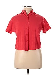 Lululemon Athletica Short Sleeve Button Down Shirt
