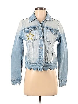 Aqua Denim Jacket (view 1)