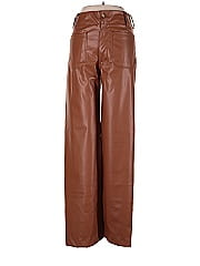 Papermoon Faux Leather Pants