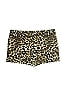 Soho Tortoise Snake Print Animal Print Leopard Print Zebra Print Gold Dressy Shorts Size 14 - photo 1