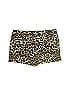Soho Tortoise Snake Print Animal Print Leopard Print Zebra Print Gold Dressy Shorts Size 14 - photo 2