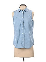 J.Crew Factory Store Sleeveless Button Down Shirt