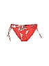 Athleta Floral Motif Floral Tropical Red Swimsuit Bottoms Size XS - photo 1