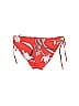 Athleta Floral Motif Floral Tropical Red Swimsuit Bottoms Size XS - photo 2