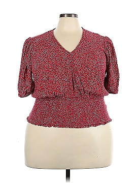 1.State Short Sleeve Blouse (view 1)