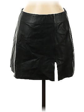 Veda x Reformation Faux Leather Skirt (view 1)