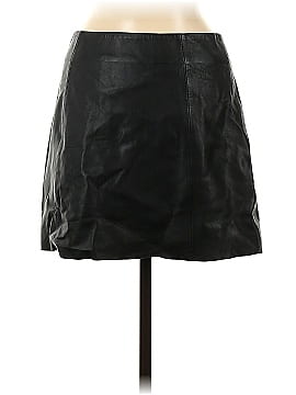 Veda x Reformation Faux Leather Skirt (view 2)