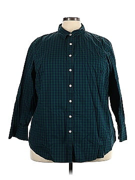 Lands' End Long Sleeve Button-Down Shirt (view 1)