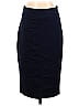 7th Avenue Design Studio New York & Company Solid Blue Casual Skirt Size 4 - photo 1