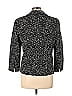 Akris Punto Houndstooth Marled Tweed Polka Dots Black Jacket Size 12 - photo 2