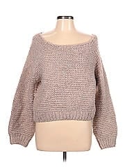 Petal And Pup Pullover Sweater