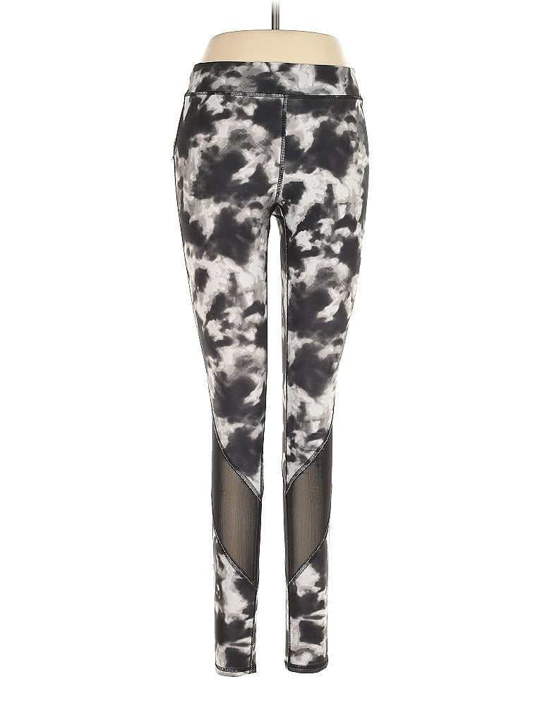 Mossimo Supply Co. Graphic Tie-dye Black Leggings Size M - photo 1