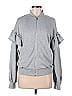 On Twelfth 100% Polyester Gray Jacket Size 8 - photo 1