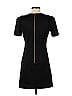 Milly Solid Black Casual Dress Size S - photo 2