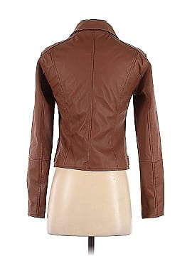 Ambiance Faux Leather Jacket (view 2)