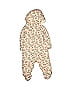 Baby Boden 100% Cotton Ivory Pink One Piece Snowsuit Size 3-6 mo - photo 2