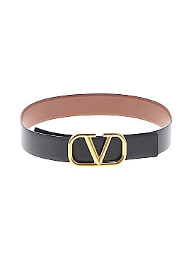 Valentino Reversible Brown and Black Leather Belt (view 1)