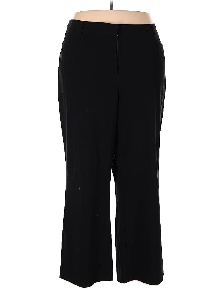 Lane Bryant Outlet Black Dress Pants Size 26 (Plus) - photo 1