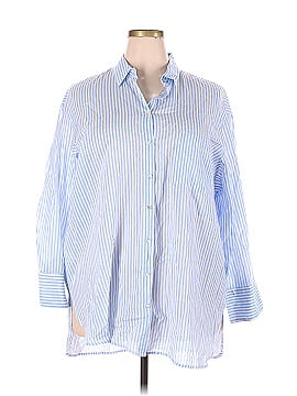 Violet Long Sleeve Button-Down Shirt (view 1)