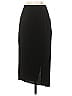 Babaton Solid Black Casual Skirt Size 4 - photo 2