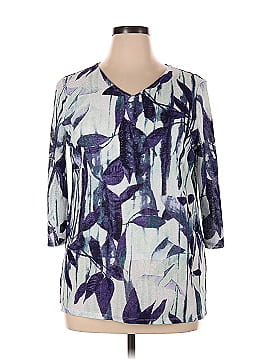 Easywear by Chico's Short Sleeve Blouse (view 1)