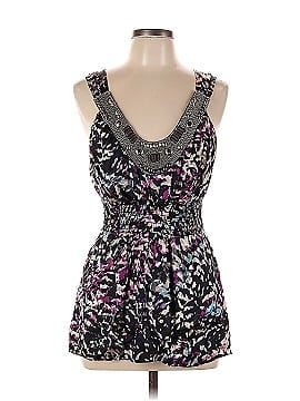 nu by MARK ANTHONY Sleeveless Silk Top (view 2)