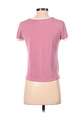 Pink Rose Short Sleeve T-Shirt (view 2)