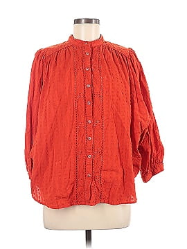 Pilcro by Anthropologie 3/4 Sleeve Top (view 1)