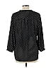 Vince Camuto 100% Polyester Polka Dots Black 3/4 Sleeve Blouse Size L - photo 2