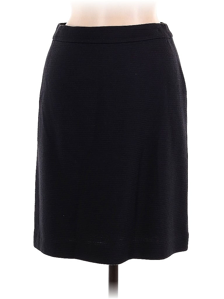 Armani Collezioni Solid Black Formal Skirt Size 8 - photo 1