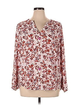 Adrianna Papell Long Sleeve Blouse (view 1)