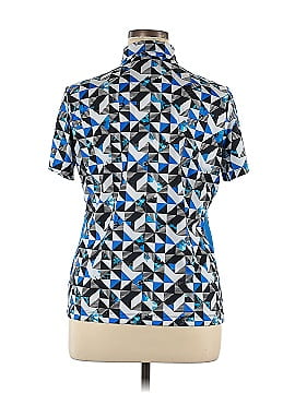 Tail Short Sleeve Blouse (view 2)