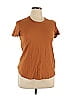 James Perse 100% Cotton Brown Short Sleeve T-Shirt Size XL (4) - photo 1