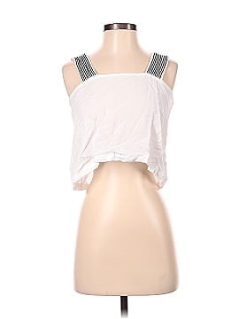 Solid & Striped Sleeveless Blouse (view 1)