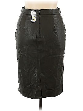 Premise Studio Faux Leather Skirt (view 2)