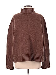 Olivaceous Turtleneck Sweater